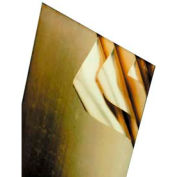 Laminated Brass Shim 0.125" Thick, 0.002" Laminations, 12" x 24" Sheet
