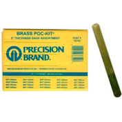 20 pièce laiton épaisseur Gage Poc-Kit® assortiment 1/2 "x 5" lames