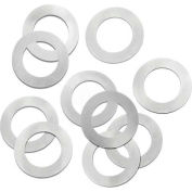 Precision Brand® SS Arbor Shim, 84464, 2" ID x 2-3/4" OD x 0.004"H, Pkg of 10 - Made In USA