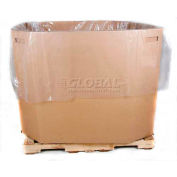 Global Industrial Gaylord & Tote Bin Liner, 3 Mil, 51"Lx49"Wx73"H - Pkg Qty 50