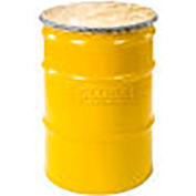 ™ Couvercle de tambour élastique industriel global, 55 gallons, 4 mil, qté par paquet : 100