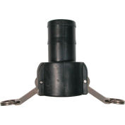 1-1/4" raccord Camlock polypropylène - Barb mâle x filetage manchon femelle