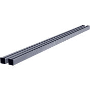 Montants en acier Pro-Line, 60"L x 1-5/8"D, Gris