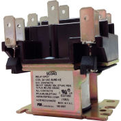 PSG 90340 DPDT General Purpose Relay 50/60 Hz Double Pole Power-Power-Coil 24VAC