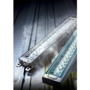 Patlite CLK2S-24AAG-CD Industrial LED Machine Light, 200mm long W/3m Cable, Tempered Glass, DC24V