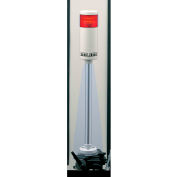 Patlite LR6-102WJBW-R Continuous/Flashing Light W/2 Audible Alarms, Red Light, AC/DC24V