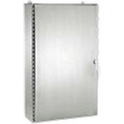 Hoffman A24H2412SS6LP3PT, Continuous Hinge W/3-Point Ltch, Type 4X, 24.00x24.00x12.00in,SS Type 316L