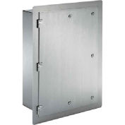 Hoffman AFM20144SS, PHARMAPRO™ Flush Mount Hinged Encl, 20.00x14.00x4.00