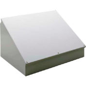 Hoffman C20C30SS, Consolet, Sloped Cover, Type 12, 20.00x30.00x13.09in