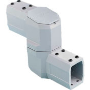 Hoffman CCS2IJLG, articulation intermédiaire, Pend. Bras, Fits 45X60Mm, alun/Ltgray
