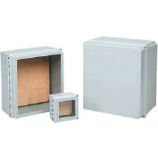 Hoffman D664CHSCFGWP WiFi Cab, Type 4X, Window Door, 6.00x6.00x4.00, Fiberglass