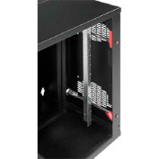 Hoffman EWMR36T AccessPlus Rack Angle, 36 in Tapped Plt, Steel/Zink