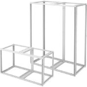 Hoffman PF18166 Modular Frame, Two Bay, 1800x1600x600mm, Steel/LtGray