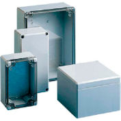 Hoffman Q24169ABD QLINE™ J Box, Screw Cover, Type 4X, 240x160x90mm, ABS