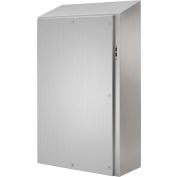 Hoffman WS60HS3716SS, Watershed™ Wall-Mount Enclosure, Type 4X, 60.00X37.00X16.00