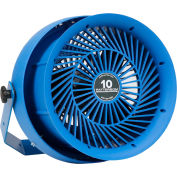 Patterson Fan Ventilateur industriel à grande vitesse de 10 po avec support d’étrier, 115 V