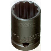 Proto J7423MT 1/2" lecteur mince prise Impact 23mm - 12 points, 1-1/2" Long