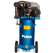 Puma PK5020VP, Portable Electric Air Compressor, 2 HP, 20 Gallon, Vertical, 5 CFM