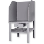 Global Industriel™ banc de soudage à l’arc W / Côtés solides &Tiroir central, 36"L x 36"D