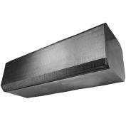 Global Industrial 48" Customer Entry Air Curtain, 240V, Electric Heat, 1PH, Stainless Steel