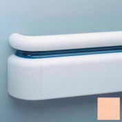 All Vinyl Three-Piece Handrail System, 6.25" Face, Aluminum Retainer, 12' Long, Shell
