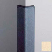 En saillie garde d’angle 90°, 2'' ailes, 4' H W/Caps, Ivoire