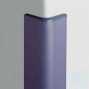 En saillie coin garde Bullnose 90°, 3'' Wings, 4' H W/Caps, glace BL
