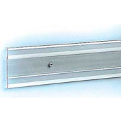 Cimaise de protection en polycarbonate, 3 po de hauteur x 8 pi de longueur, transparent