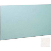 4 "x 96" Rub Rail,. 040" épais, lin blanc, qté par paquet : 6