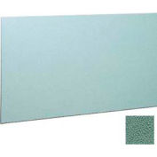 4 "x 96" Rail Rub. 060" épais, bleu sarcelle, qté par paquet : 6