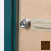 Tapered Doorknob Protector For Lever-Style Doorknobs, Brown