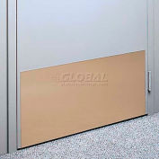 Kick Plate Made From .060" Pvc Sheet, 24" X 48", Brown - Pkg Qty 2