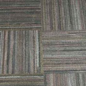 Dura-Tiles de recyclé pneus, 12" L X 12 « W, 3/8 » H, Charcoal Grey tons de terre