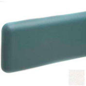 Wall Guard W/Rounded Top & Bottom Edges, Rec. Plastic Clip Retainer System, 6"H x 12'L, Linen WH