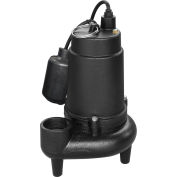 Power-Flo 3/4HP Automatic Sewage Pump 115V 2" Discharge Teathered Float Switch 10' Cord