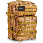 Pak Company Grizzly Backpack, Camoflauge, 19-45/64"W x 11-13/16"D x 11-13/16"H, 45L