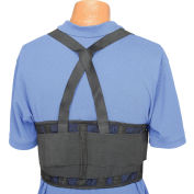 Standard Back Support Belt, Adjustable Suspenders, Medium, 32-38" Waist Size