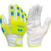 Goat Leather Drive's Gloves, A7 Cut Impact Protect, Size X2