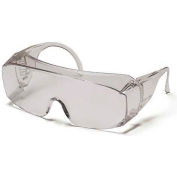 Solo® Lunettes de sécurité Jumbo Lunettes de sécurité Clear Lens/Frame, qté par paquet : 12