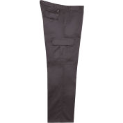 Big Bill 6 Pantalon cargo de poche, sergé robuste, 33W x 32L, Gris