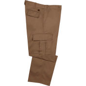 Big Bill 6 Pantalon cargo de poche, Sergé robuste, 28W x Unhemmed, Tan