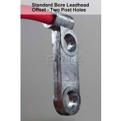 Quick Cable, Black Two Post Hole Standard Leadhead Cable, 214484-001, 2/0 Gauge, 1 Pc