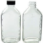 Qorpak® 6oz Clear Glass Prescription Ware Bottle 24-400 Neck Finish, 48/Pack