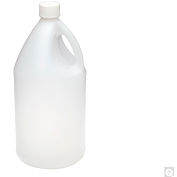 Qorpak® 135oz Natural HDPE Heavyweight Handled Round Jug w/38-439 Neck Finish, Jug Only, 28PK