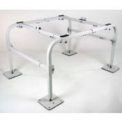 Quick-Sling Quick Heat Pump Stand (4 Arms), QSTD3000, 32-48"L x 32-44"W x 18"H