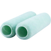 RollerLite 9" x 3/8" 100% Polyester Roller Cover (Green Fabric), 24/Case - 9DB038