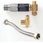 Kit de vanne AquaMotion Superflow, connexion d’entrée MNPS 1/2 », acier inoxydable et bronze