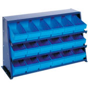 Quantum QPRHA-601 banc rack 12 "x 36 « x21 » avec 18 bleu Euro tiroirs