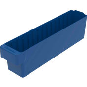 Akro-Mils Dividable Akrodrawer 31148 - 3-3/4"W x 17-5/8"D x 4-5/8"H, Blue - Pkg Qty 6