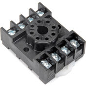 Relay and Control RC-122 Relay Socket, 300V @ 10 Amps, Din Rail Mountable